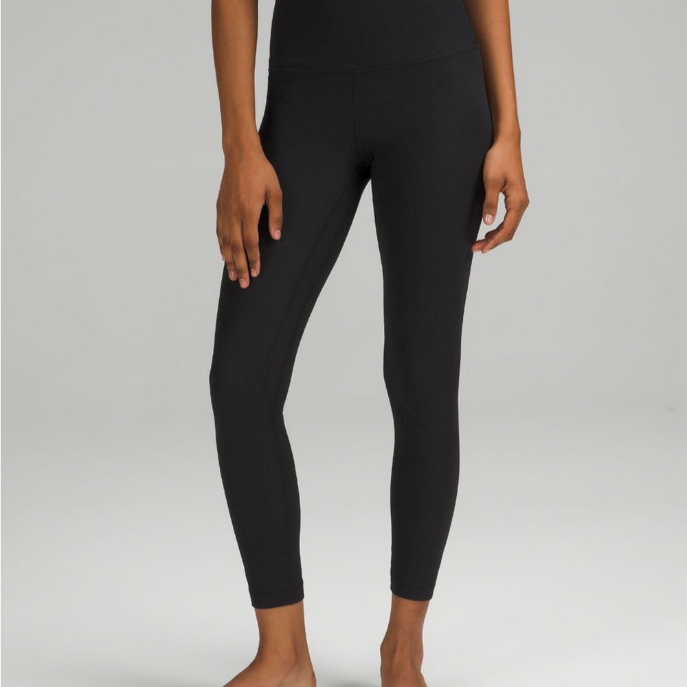 Lululemon high rise align ribbed leggings
